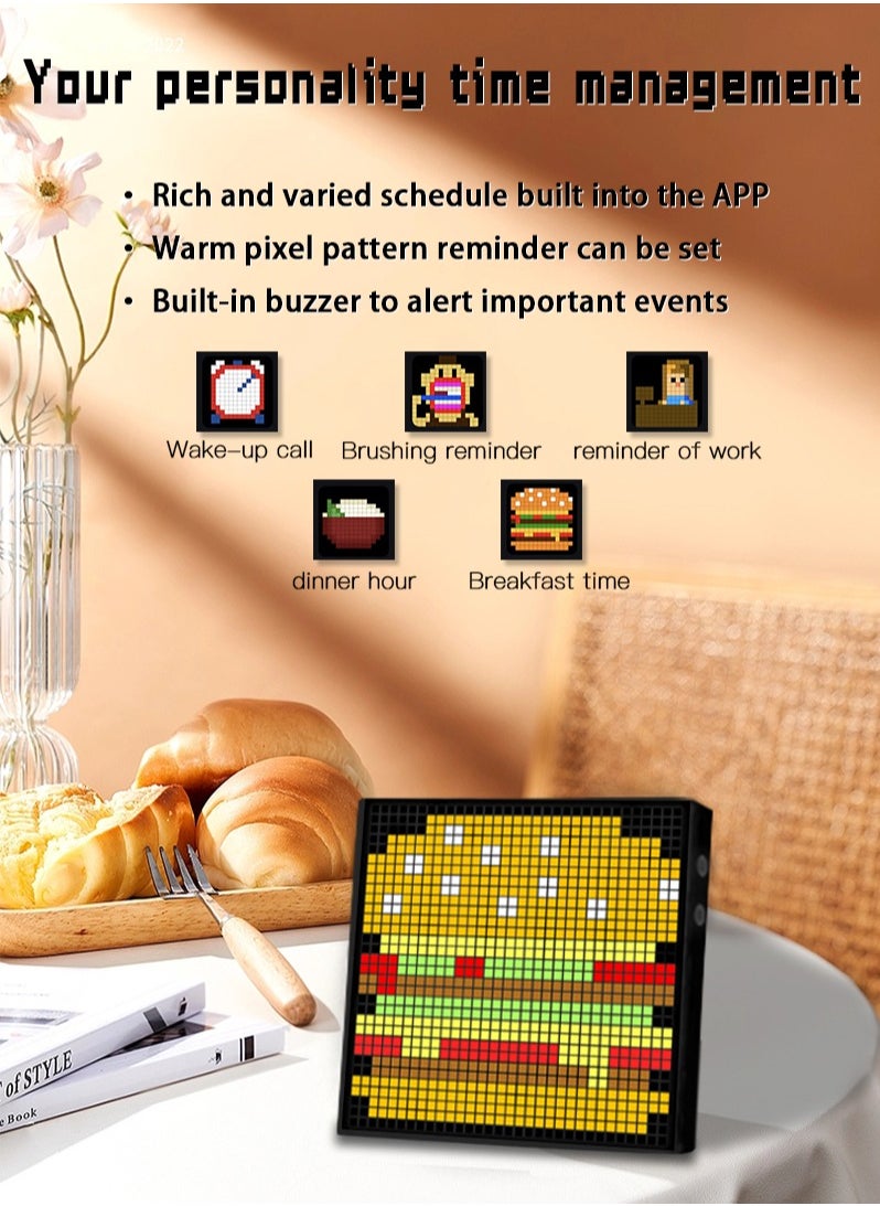 Generic - LED Pixel Display, 32x32 Programmable LED Screen with APP Control for Home Decoration, Business Advertisement - Image 1