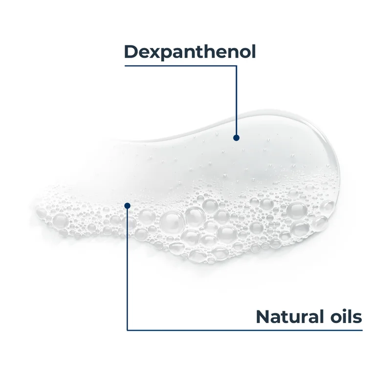 Eucerin غسول الجسم بزيت الاستحمام  من يوسيرين مع ديكسبانثينول،  مل