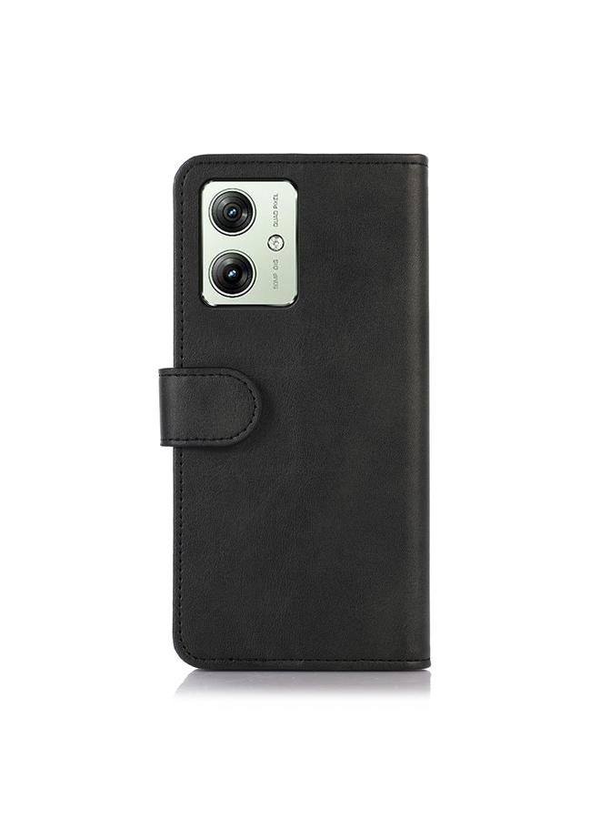 S-TOP Case For Motorola Moto G64 5G Cow Texture Leather Phone Case - Image 3