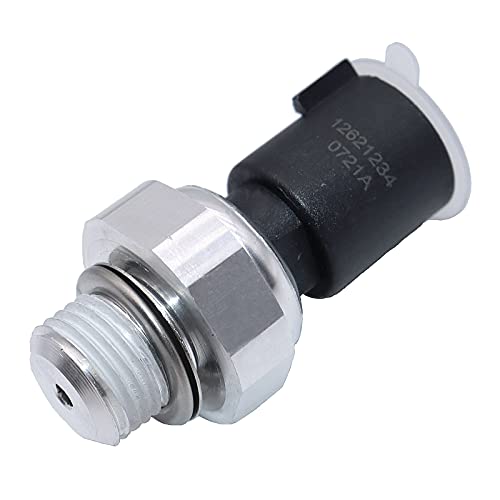 KEJSTED Oil Pressure Sensor Switch Sending Unit 12673134 2134411 Compatible with Chevy Suburban Silverado Tahoe Trailblazer Impala GMC Sierra Yukon Savana Pontiac G8 12585328 12596951 12621234 PS508 - Image 1