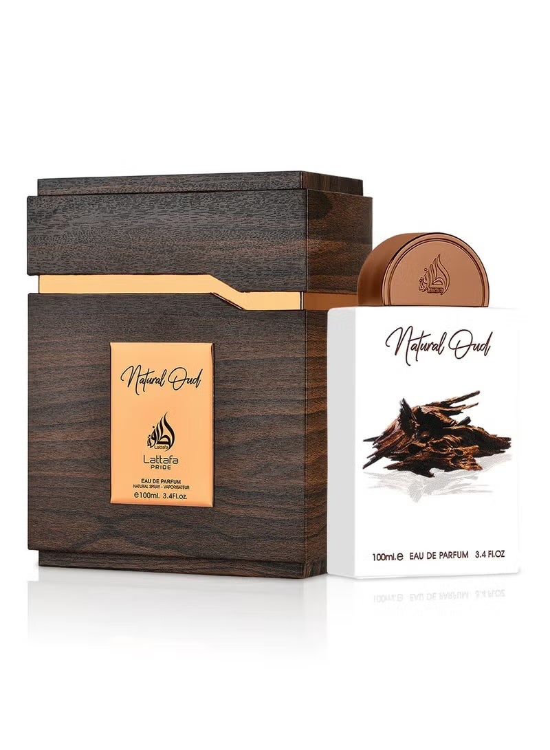 Lattafa PRIDE Natural Oud Eau de Parfum - 100ml | Unisex Fragrance - Image 2