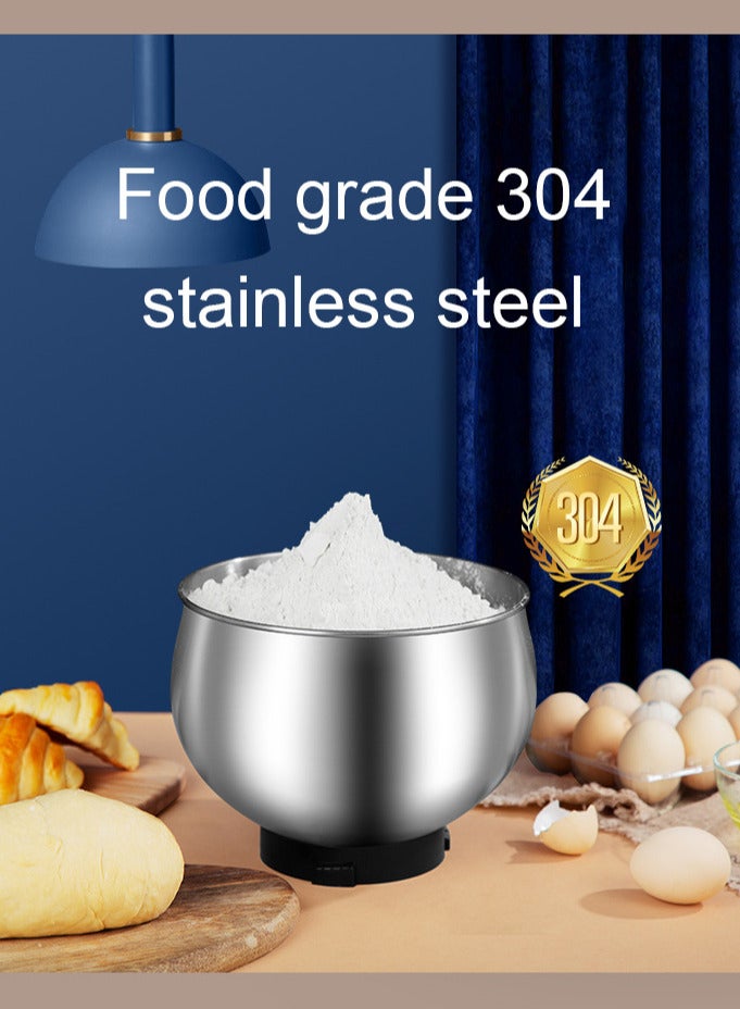 جوشبيرغ خلاط كهربائي قائم، 1200 واط، 6 سرعات، آلة صنع العجين، خلاط مطبخ - Image 4