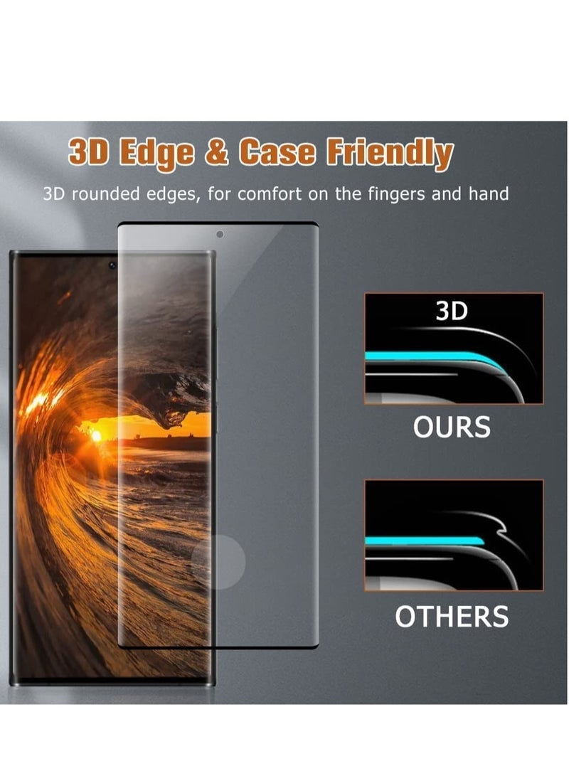 ELTRAZONE [5-in-1]For Samsung Galaxy S23 Ultra Case,2 Packs Camera Lens Protector + 2 Packs HD Tempered Glass Screen Protector,All-Round Protection, Shockproof, Anti-Scratches Kit (S23Ultra) - Image 3