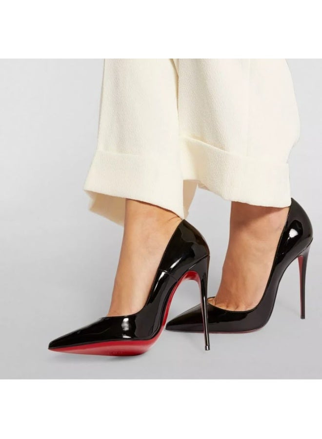 كريستيان باريس Christian Louboutin Kate patent leather pumps for  womens - Image 2