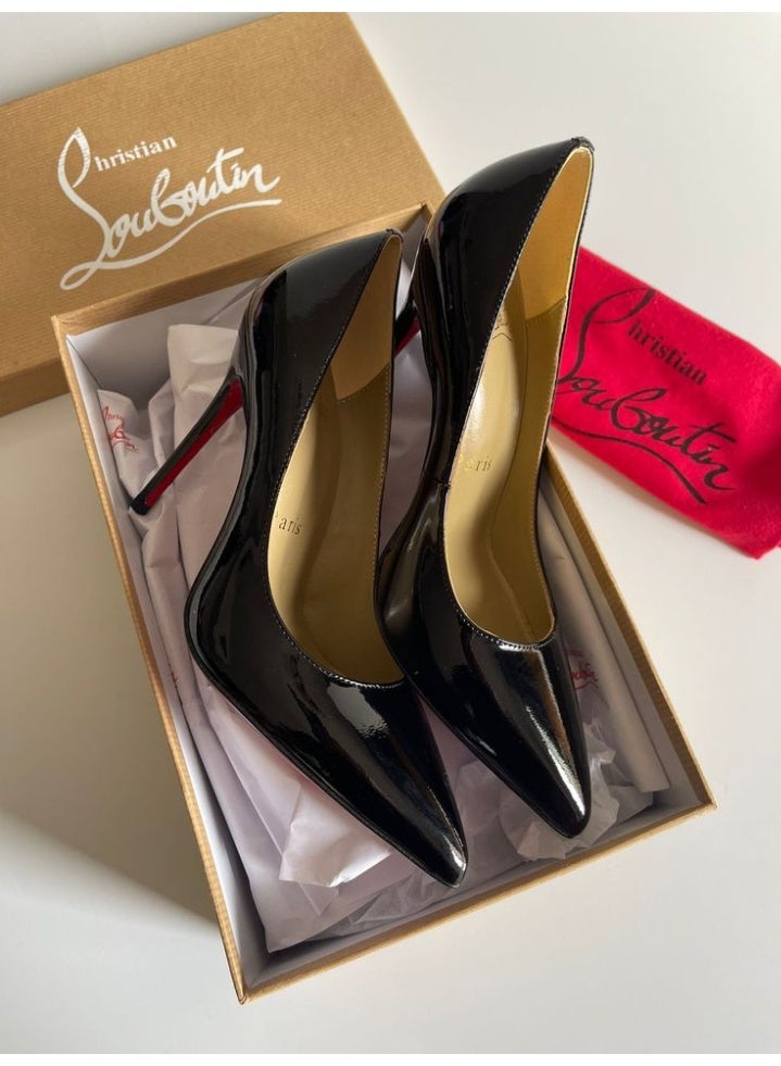 كريستيان باريس Christian Louboutin Kate patent leather pumps for  womens - Image 1