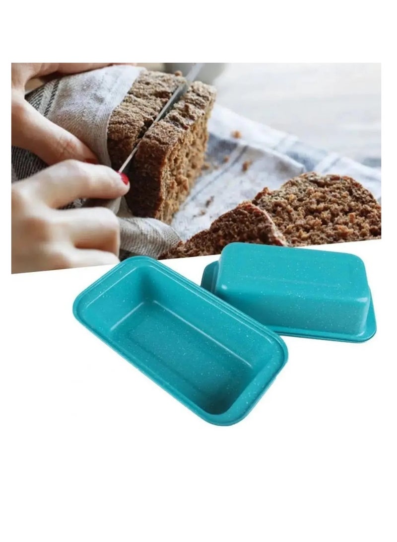 قالب كيك مستطيل عميق باللون الأزرق - Image 4