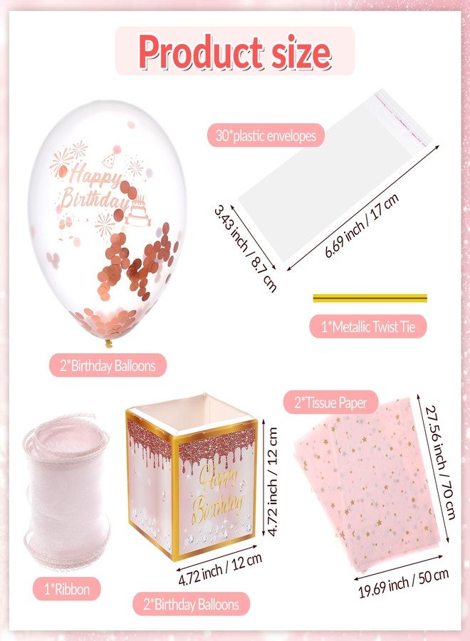 ValueBargain Money Bouquet Kit Birthday, Money Pull Box for Cash Gift, Funny Pull Cash Surprise Kit for Birthday Party Gift Supplies - Image 3