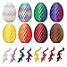 FoxVilla Dragon Eggs with Dragons Inside 8 Piece Set Mini Crystal Fidget Toys Easter Basket Stuffers - Image 2