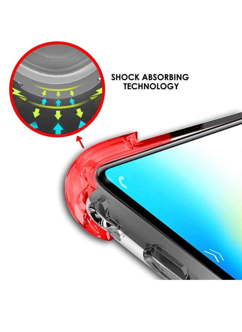 IAF Samsung Galaxy A31 Case Cover Protective Shock Absorption Bumper soft Transparent Case (Clear) - Image 4