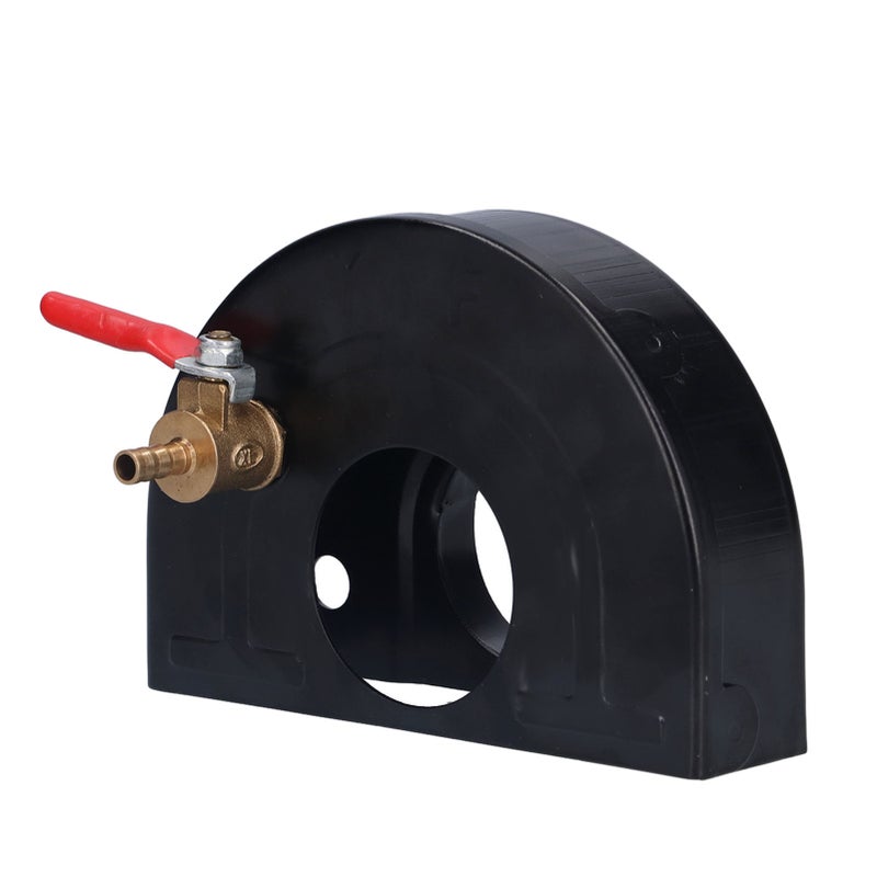 Angle Grinder Dust Cover Adjustable Water Outlet Surface Grinding Dust Shroud with 1/4in Valve - Image 2