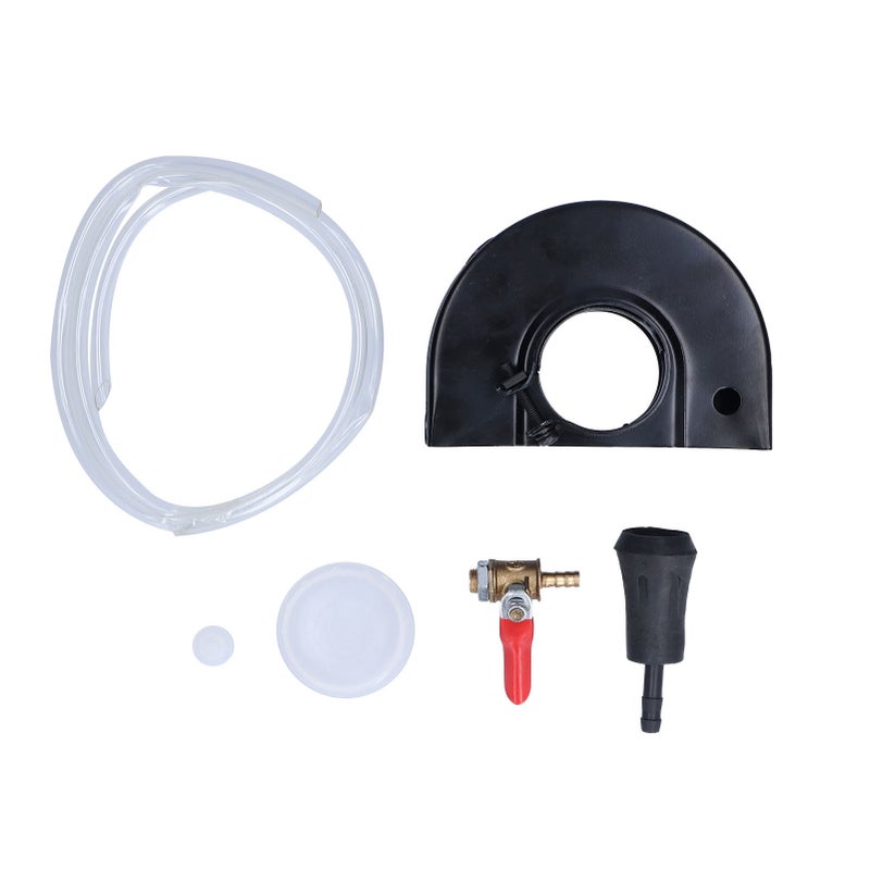 Angle Grinder Dust Cover Adjustable Water Outlet Surface Grinding Dust Shroud with 1/4in Valve - Image 5