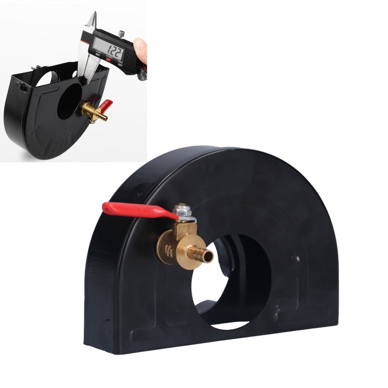 Angle Grinder Dust Cover Adjustable Water Outlet Surface Grinding Dust Shroud with 1/4in Valve - Image 4