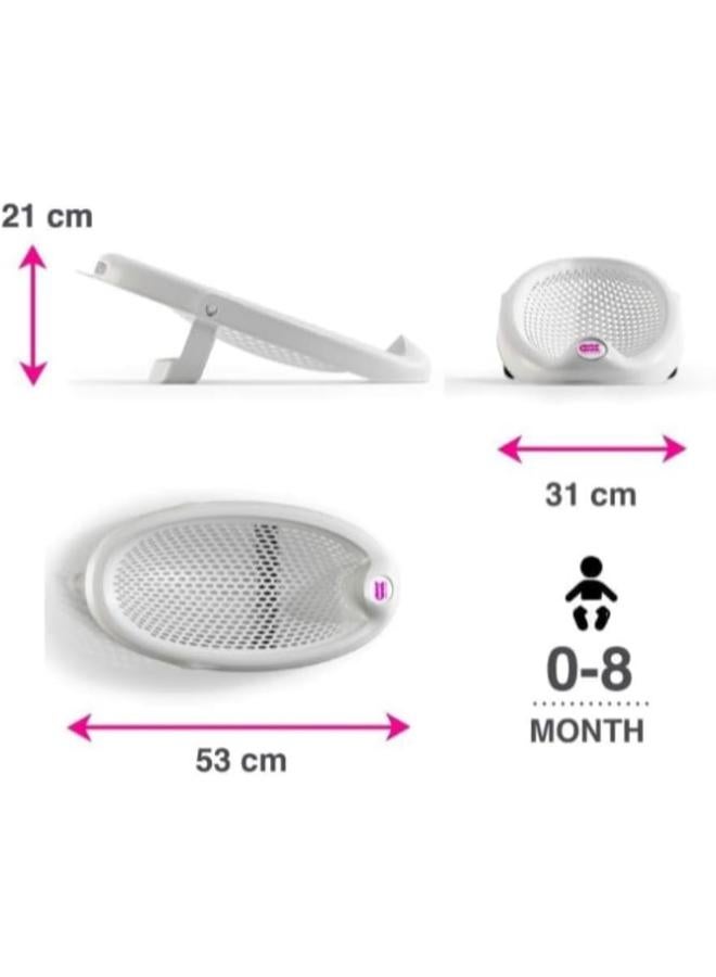 ممز بلانيت كرسي حمام للأطفال قابل للطي ومصنوع من السيليكون غير قابل للانزلاق - Image 3