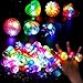 LovesTown 48PCS Light Up Rings Easter Party Favors for Kids 6 Styles LED Light up Rings Glow in the Dark Party Supplies for Classroom Prizes Treats Goodie Bag Easter Egg Fillers Treasure Box Toys - Image 2