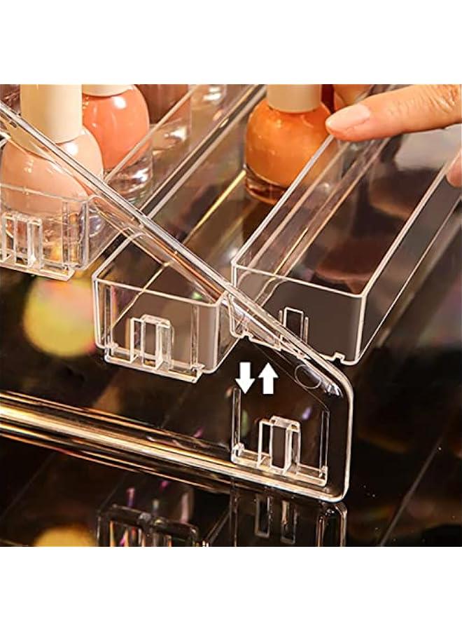 Arabest Sunglasses Organizer -Nail Polish Organizer - Clear Eyeglasses Display - Eyeglasses Storage - Essential Oils Holder(5 Layer)  - Image 3