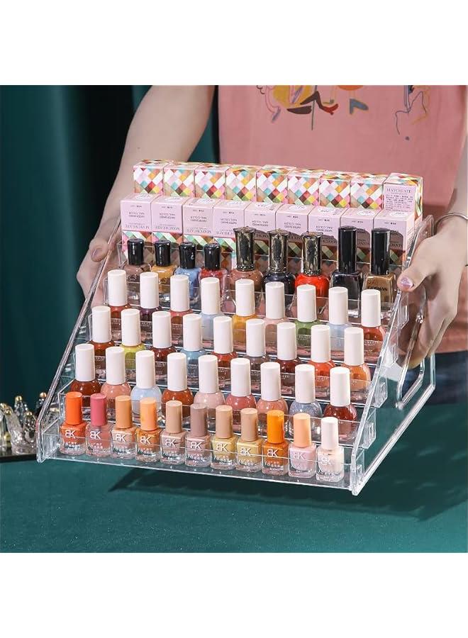 Arabest Sunglasses Organizer -Nail Polish Organizer - Clear Eyeglasses Display - Eyeglasses Storage - Essential Oils Holder(5 Layer)  - Image 4