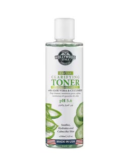 HOLLYWOOD STYLE Hollywood Style Organic Aloe Vera And Cucumber Facial Clarifying Toner 250ml  - Image 1