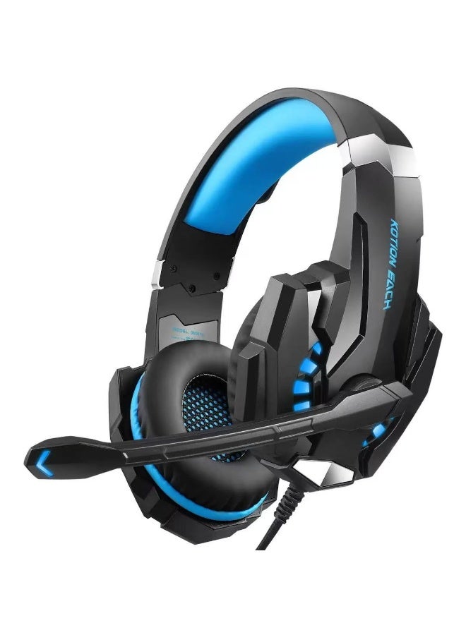 general Gaming Headset - KOTION EACH G9000 Pro Gaming Headset for PC, PS4, Xbox One - Noise Isolating Microphone, LED Light, Over-Ear Comfort with Volume Control - Image 1