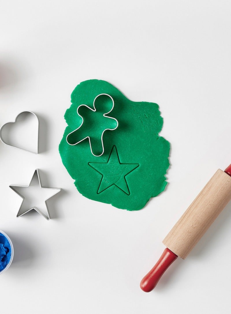 MALA 4-piece Modelling Dough Toolset, Multicolour - Image 3