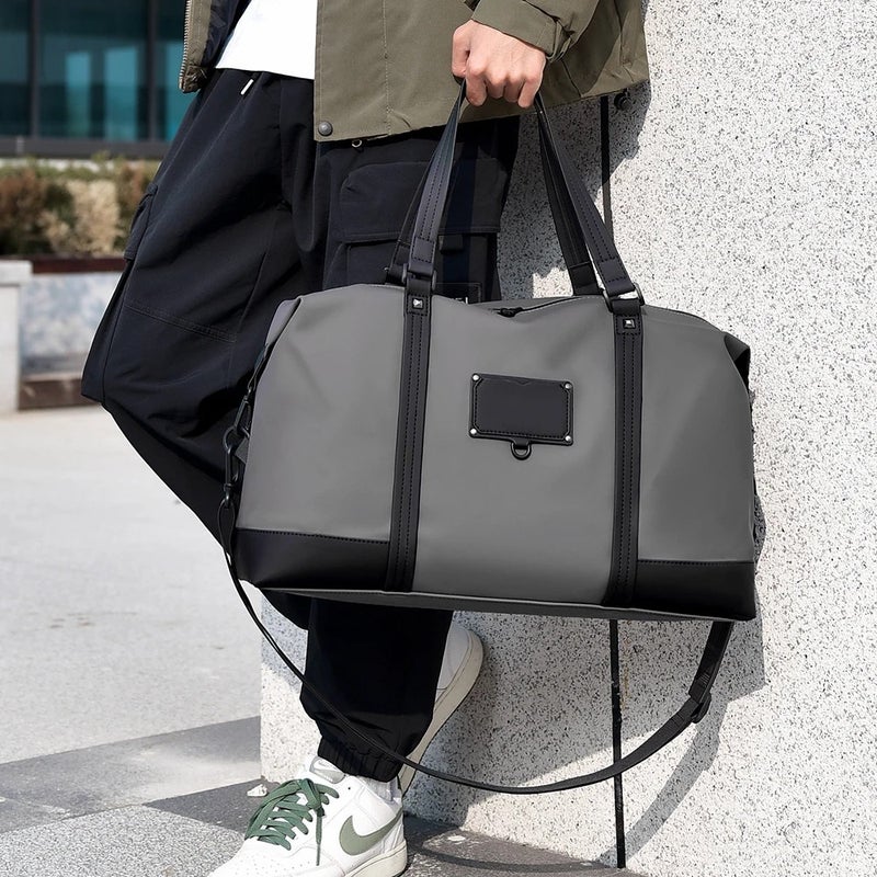 YQbest Single Shoulder Travel Tote - Large Waterproof Gym Duffel Bag for Men - Fashion Sports Duffle - Personalized Polyester - Image 5