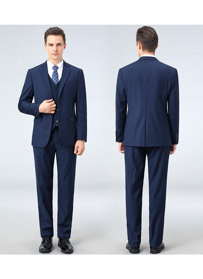 Shougu Business Slim-fit Suit Set In Three Pieces  - Image 1