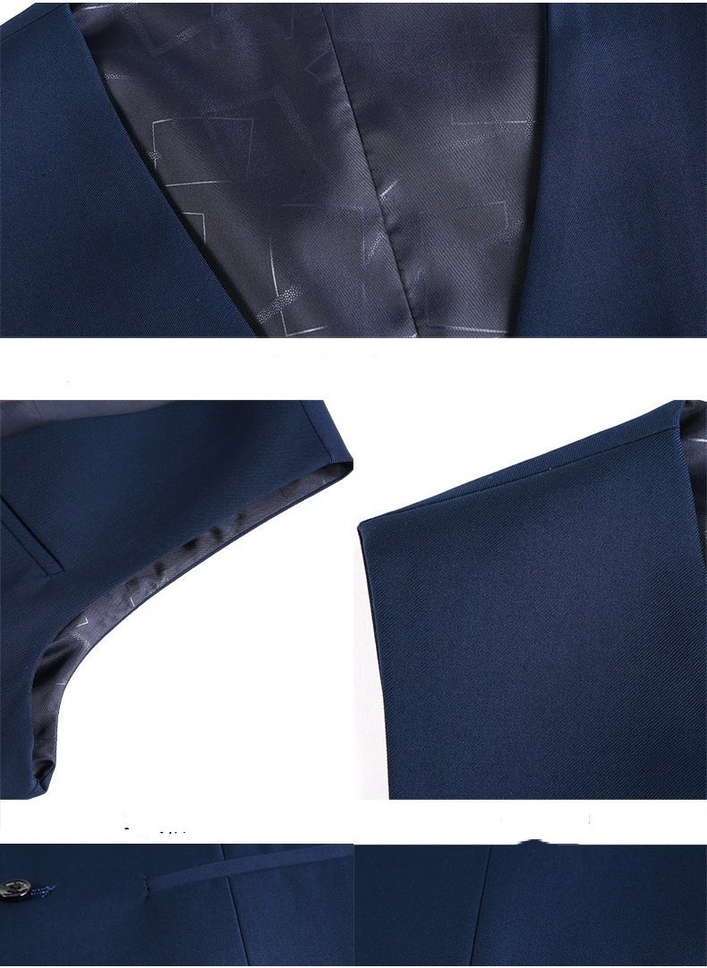 Shougu Business Slim-fit Suit Set In Three Pieces  - Image 3