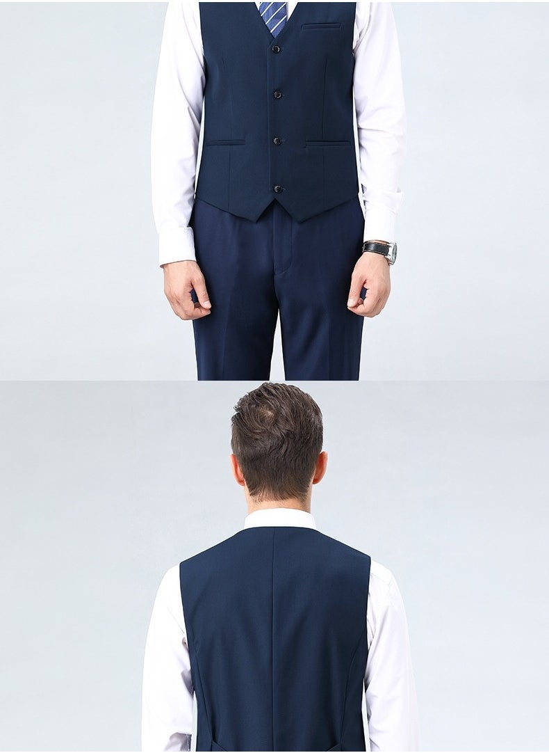 Shougu Business Slim-fit Suit Set In Three Pieces  - Image 4