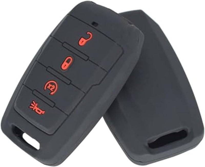 Yurefax Silicone Key Fob Cover for Dodge Ram 2019-2021 - Image 5