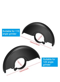 SYOSI Angle Grinder Shield Protective Cover, Black Cutting Machine Base Metal Wheel Guard Safety Protector Cover for 125 115 Angle Grinder Power Tool Accessories 42 mm Inner Diameter, 2 Size  - Image 3