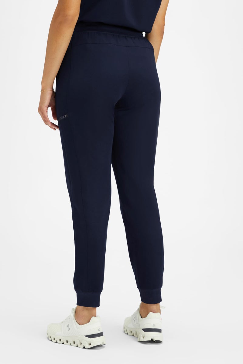 Fabletics Women's Active Scrub Jogger - MotionTech, 4-Way Stretch, Pocket-Packed, Lightweight, Semi-Slim Fit, XS/Regular 28 in | 28, Navy - Image 4