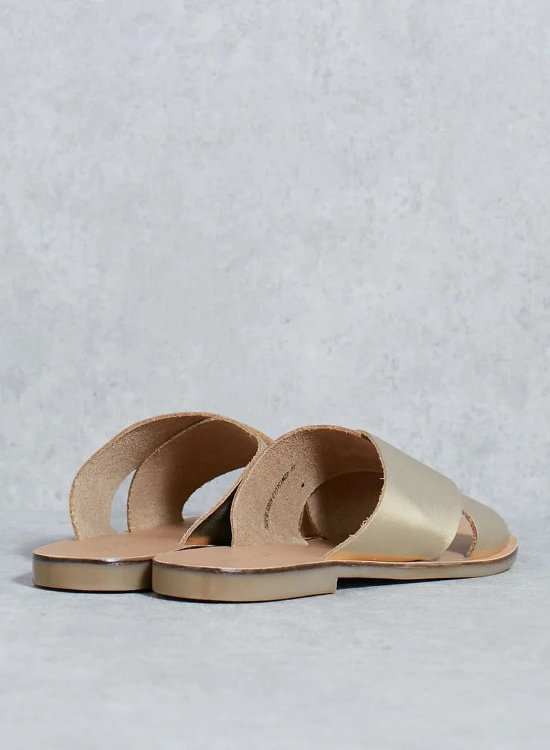 TOPSHOP Cross Strap Sandals