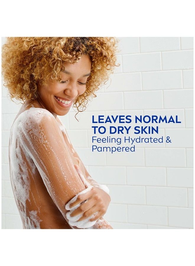 Nivea Delicate Orchid and Amber Body Wash with Nourishing Serum, 20 Fl Oz Bottle - Image 3