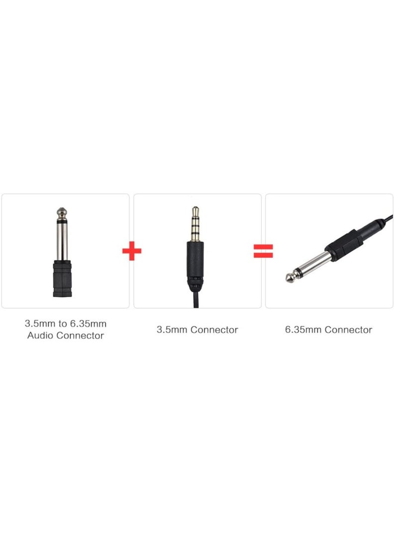 M1-DM Dual Omnidirectional Condenser Microphone – Clip-On Lavalier Mic for Smartphones, Audio Recorders & PCs with Extra AUX Cable - Image 4