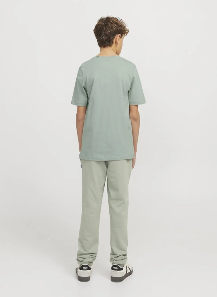 Jack & Jones Junior Youth Logo Crew Neck T-Shirt