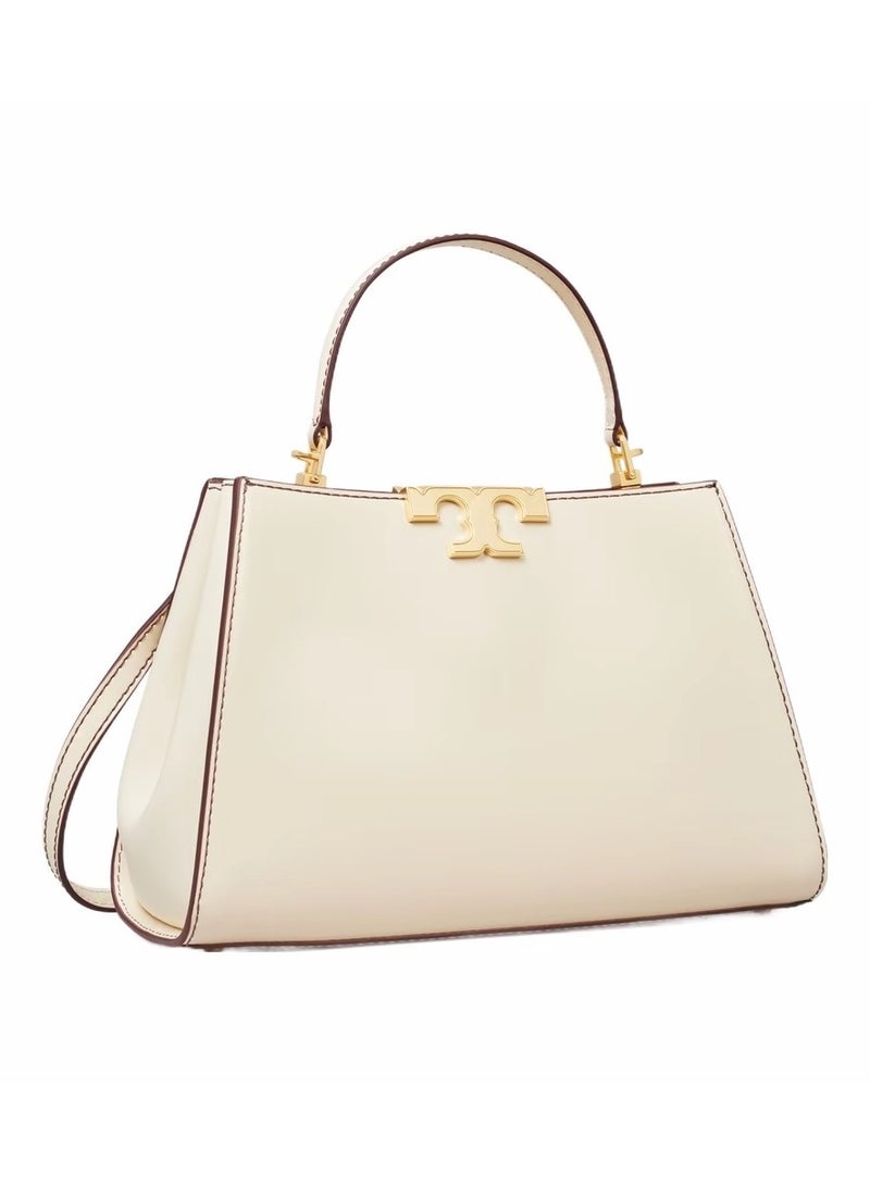 Burch Tory  Eleanor Leather Suede Trimmed Shoulder Crossbody Tote Bag - Image 3