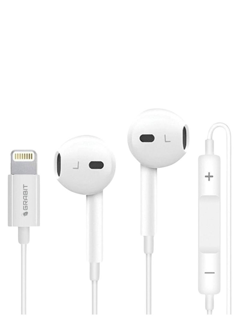 GRABIT - Lightning Stereo Earphones – Clear Sound, Deep Bass, All-Day Comfort - Image 1
