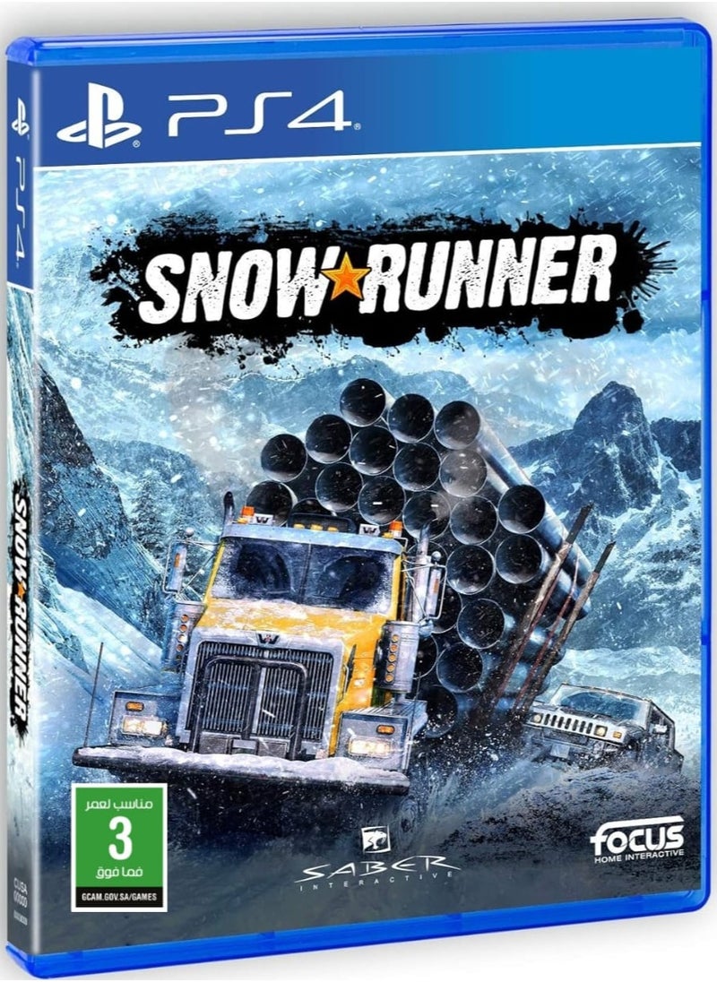 بلاي ستيشن - لعبة سنو رانر - بلايستيشن 4 (PS4) - Image 1