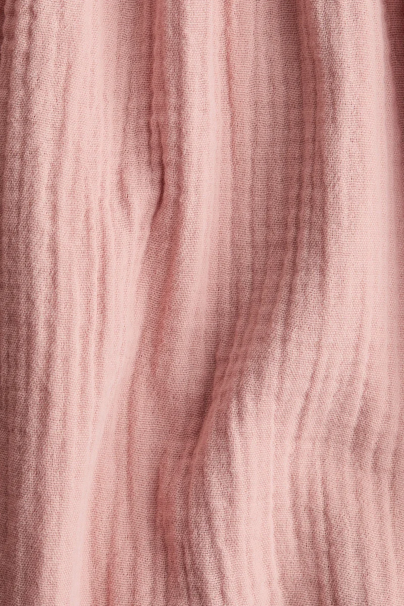 H&M Cotton muslin dress