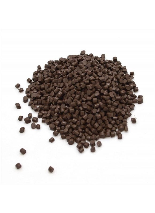 REOU Italian Keratin Glue Hair Adhesive Beads for Hot Fusion Nail/I Tip Hair Extensions 80g- Brown  - Image 1