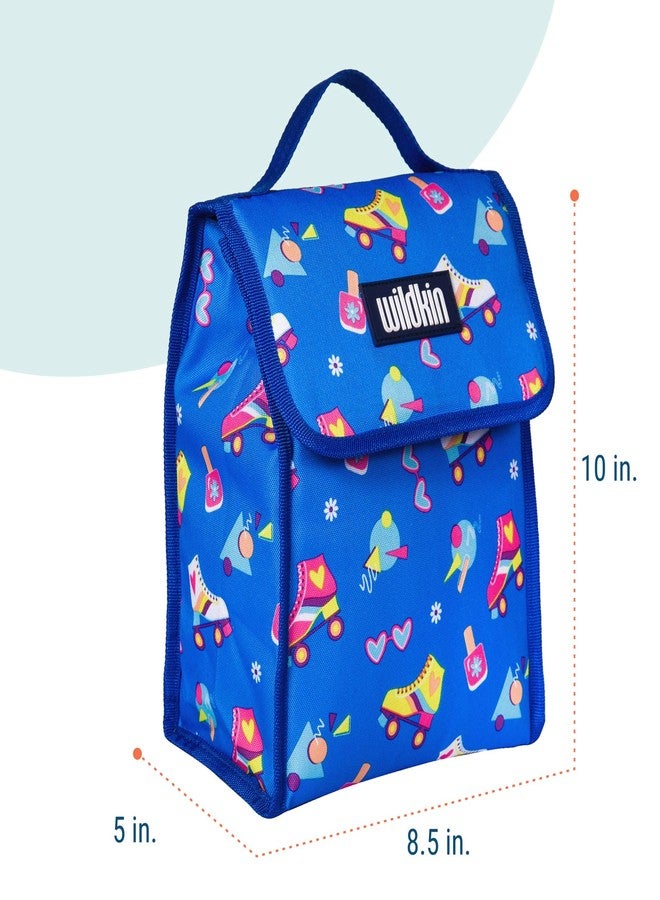 Wildkin Kids Insulated Lunch Bag - Reusable, Ideal for Hot/Cold Snacks, School & Travel - Rad Roller Skates - Image 2