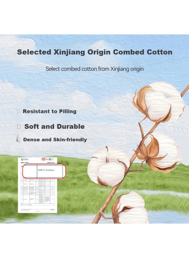 Red Bean Hodo Children's Homewear 100% Cotton Antibacterial Girls' Warm Base Layer Pajama Set Long Sleeve Long Pants Khaki 160 - Image 1