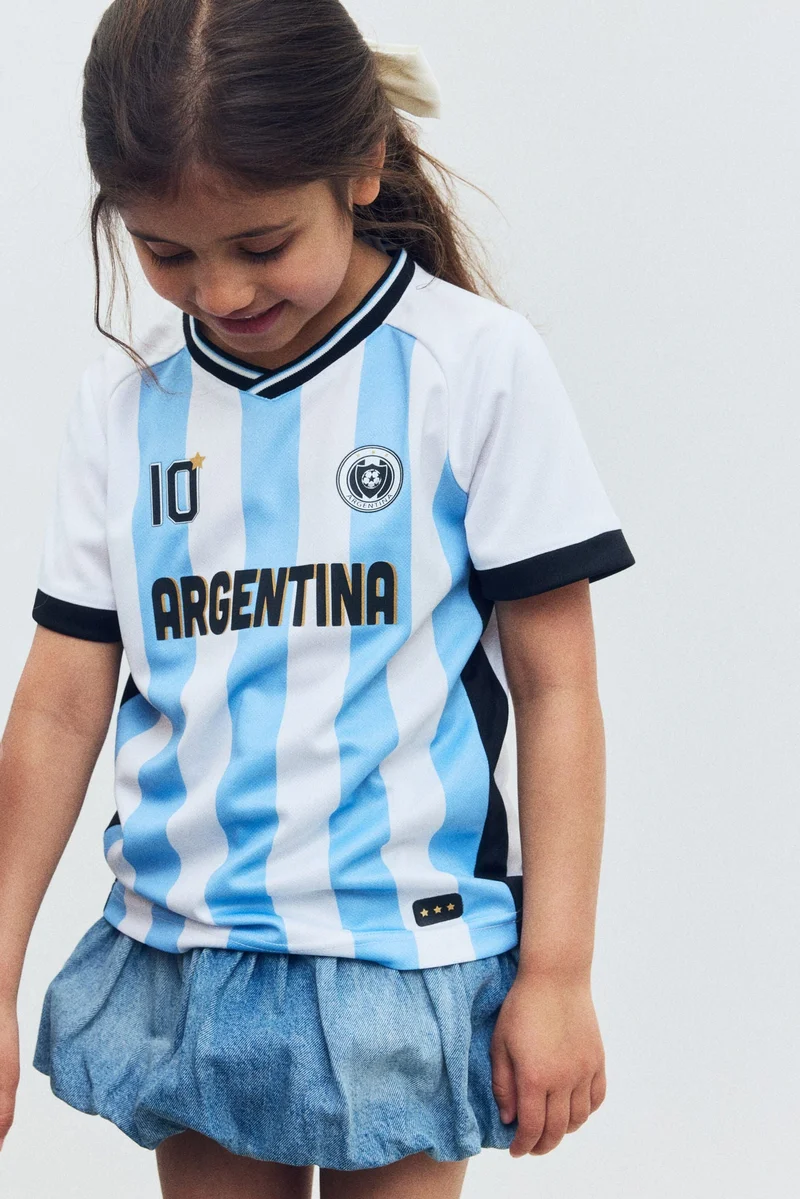 H&M Printed football shirt