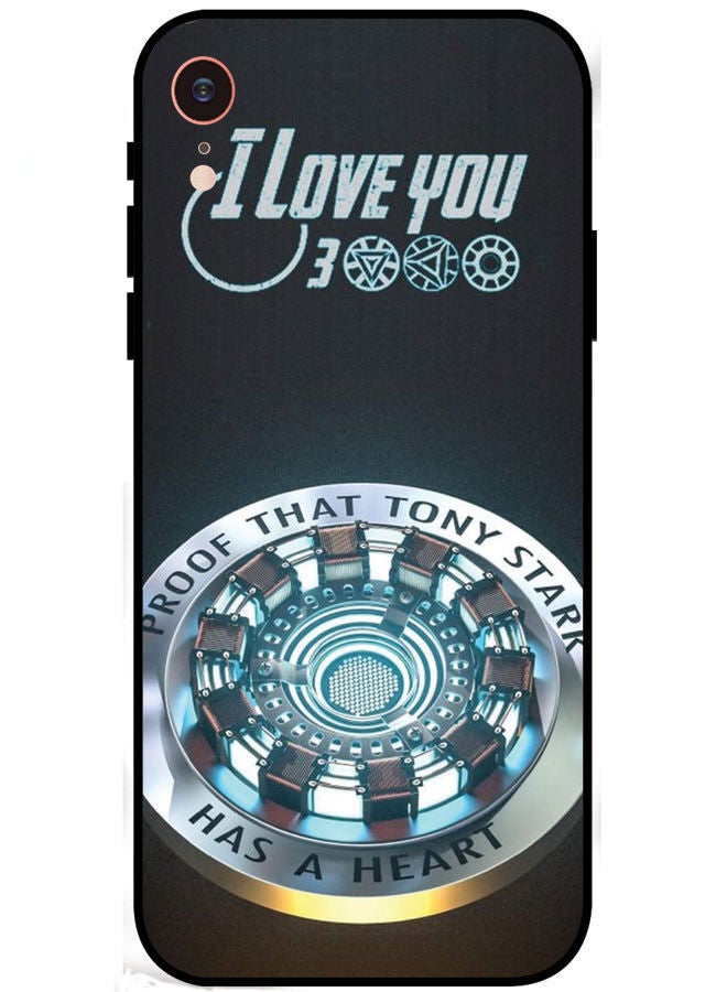 EYE CATCH Protective Case Cover For Apple iPhone X/XS I Love You 3000 Proof That Tony Stark Has A Heart - Image 1