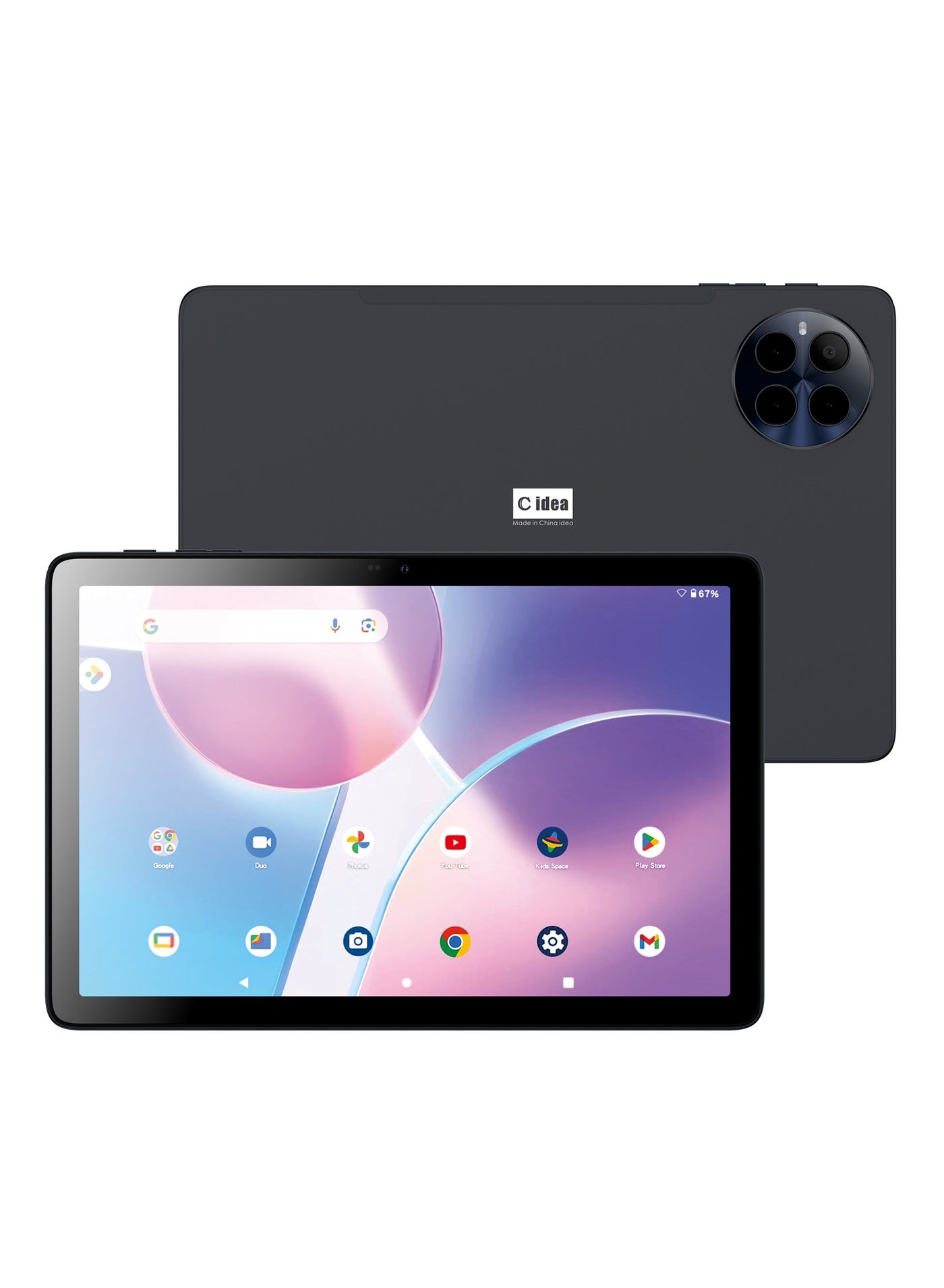 10.1-inch Android 13.0 Smart Tablet PC with Wireless Bluetooth Mouse and Keyboard 800x1280 IPS Display 5G Dual SIM WiFi GPS Bluetooth Kids Tab