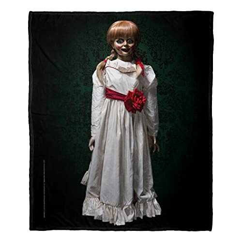 Northwest Annabelle Silk Touch Throw Blanket 50 x 60 Standing Annabelle - Image 1