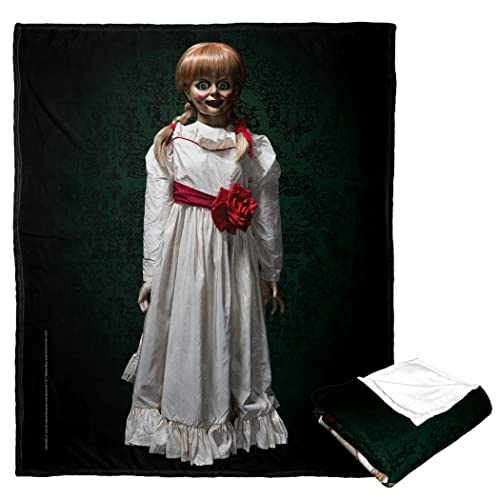 Northwest Annabelle Silk Touch Throw Blanket 50 x 60 Standing Annabelle - Image 3