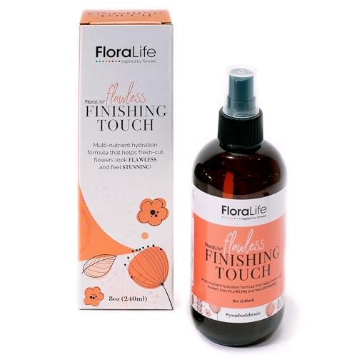 FloraLife Finishing Touch - Hydrating Multi-Nutrient Formula Spray for Fresh-Cut Flowers - 8oz - Image 1