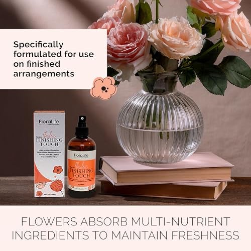 FloraLife Finishing Touch - Hydrating Multi-Nutrient Formula Spray for Fresh-Cut Flowers - 8oz - Image 3