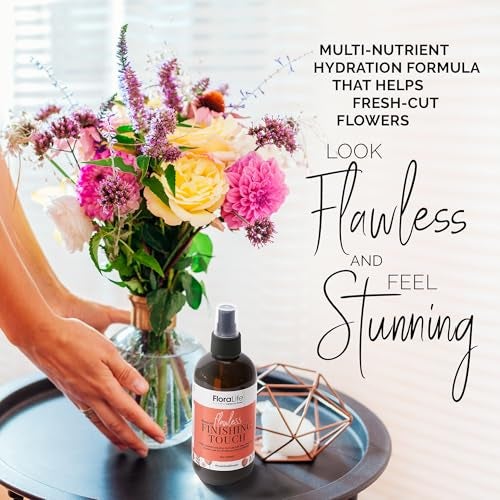 FloraLife Finishing Touch - Hydrating Multi-Nutrient Formula Spray for Fresh-Cut Flowers - 8oz - Image 4