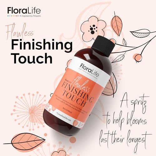 FloraLife Finishing Touch - Hydrating Multi-Nutrient Formula Spray for Fresh-Cut Flowers - 8oz - Image 2